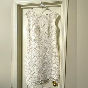 Gorgeous white lace dress by Ralph Lauren